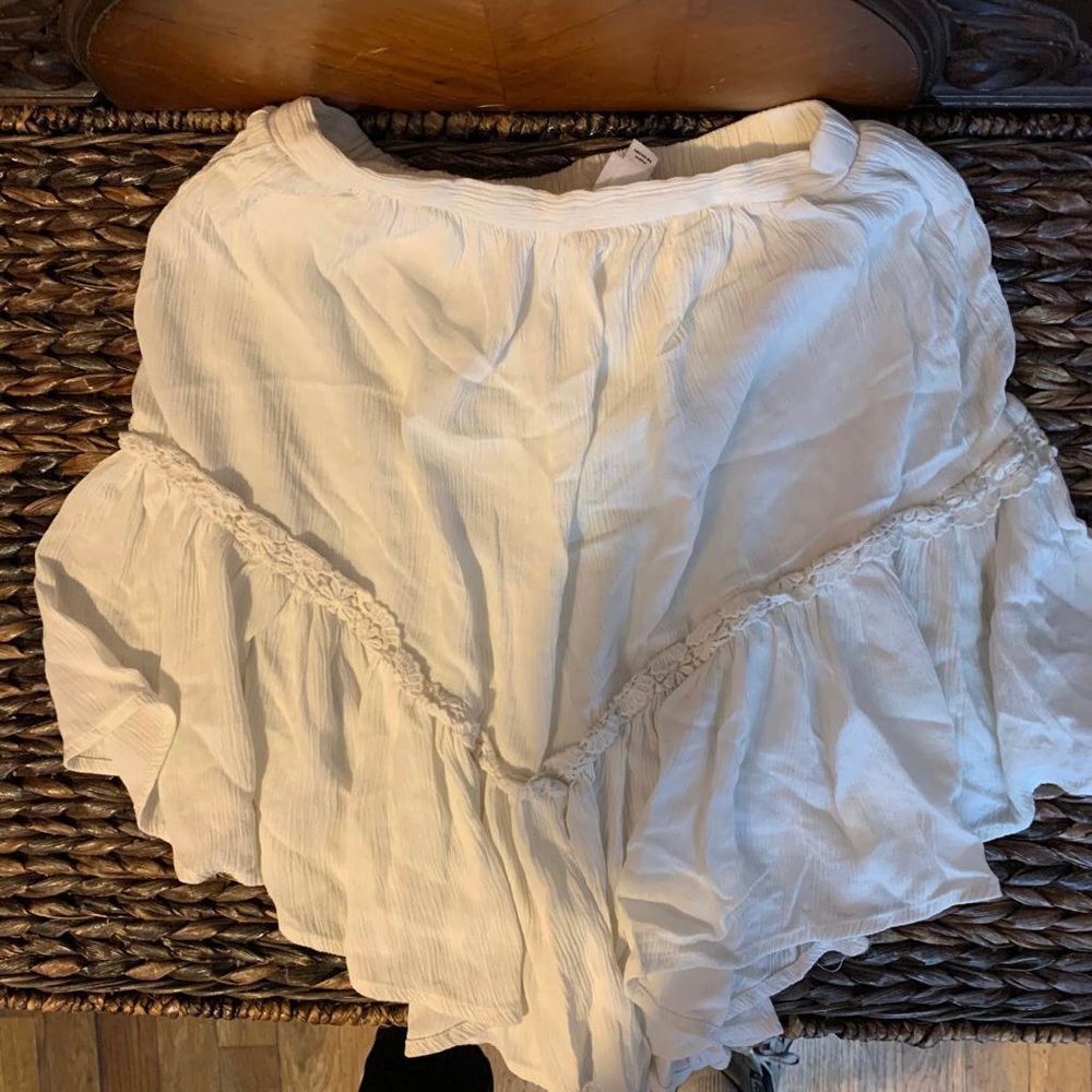 Art Class boho‎ chic white skirt